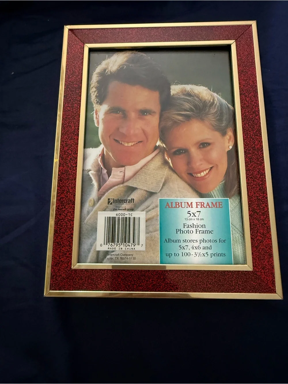 Red and Gold 5x7 Fashion Picture Frame